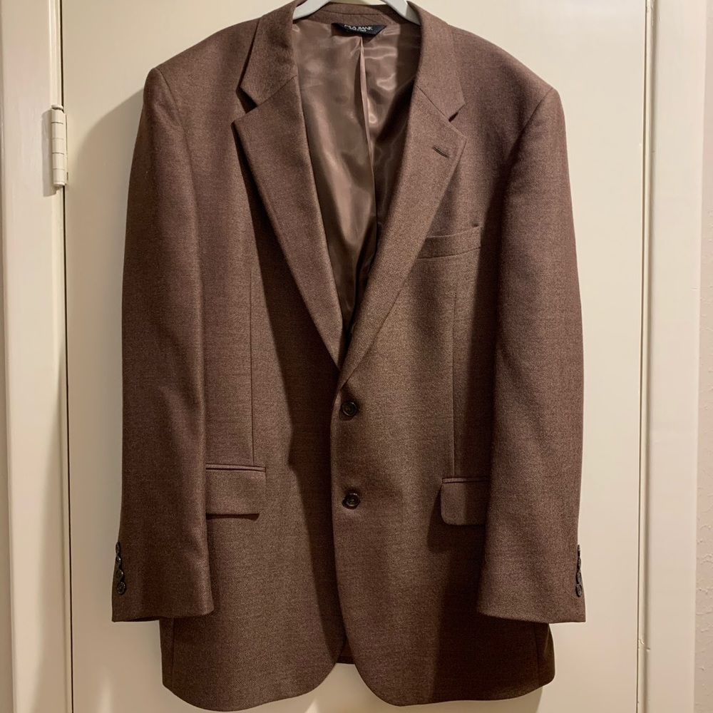 JoS.A.BANK men’s brown wool blazer